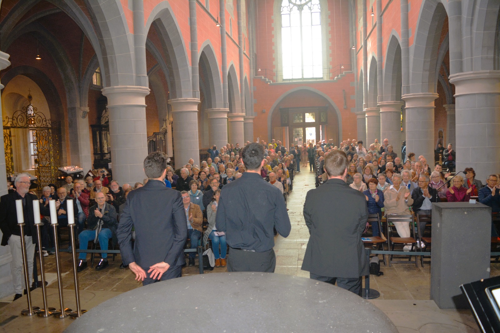 "Osterjubel in Blech XXIV" mit dem Trio Piccorgan in der Abteikirche Marienstatt